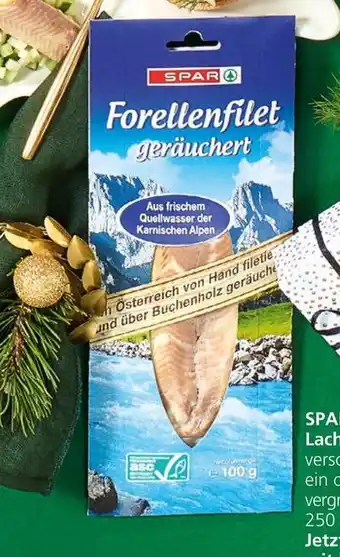 Spar SPAR ASC Forellenfilet geräuchert Angebot