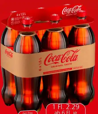 Spar Coca Cola Coca Cola Limonaden versch. Sorten, 1,5 Liter Angebot
