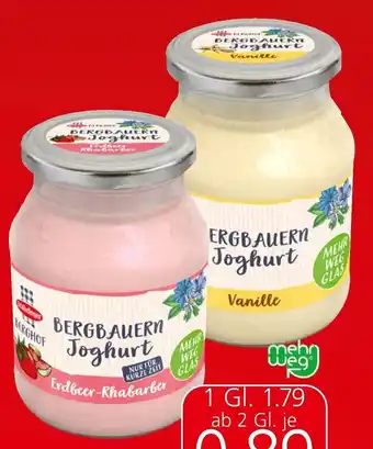 Spar Schärdinger Berghof Bergbauern Fruchtjoghurt mit 100% Milch aus Österreich Angebot