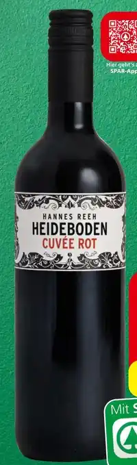Spar Hannes Reeh Heideboden Cuvée Rot Angebot