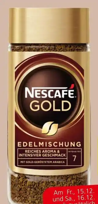 Spar Nescafé Gold Löskaffee Angebot