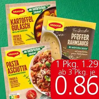 Spar Maggi Fix oder Gourmet Saucen Angebot