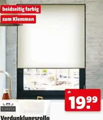 Hagebau Verdunklungsrollo Angebot