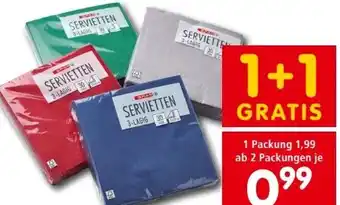 Interspar Servietten Angebot