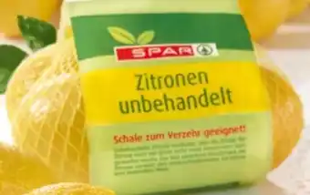 Eurospar Zitronen Angebot