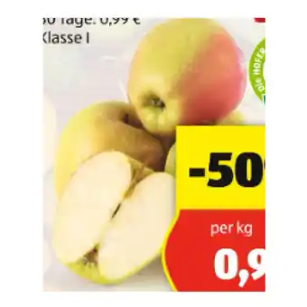 Hofer Hofer marktplatz äpfel „berggolden“ aus der steiermark hofer 1 kilogramm Angebot