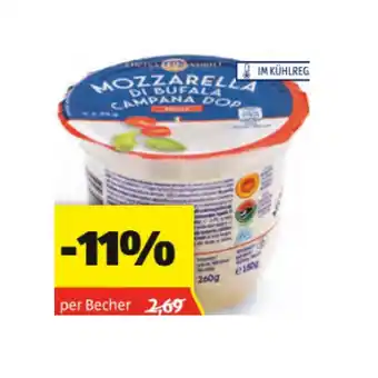 Hofer Cucina nobile büffelmozzarella minis hofer 150 gramm 1 packung Angebot