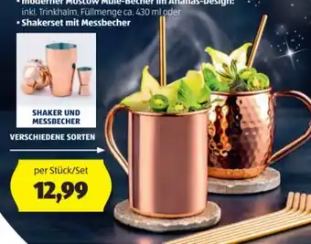 Hofer Moscow mule becher Angebot