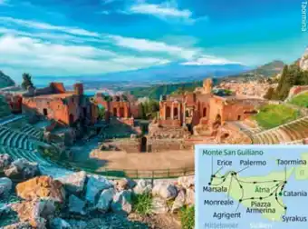 Hofer Italien sizilien rundreise Angebot