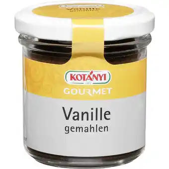 Metro Kotanyi vanille gemahlen, preisangabe ohne mwst. (preis inkl. mwst. 38,49 €), metro 60 gramm 1 glas Angebot