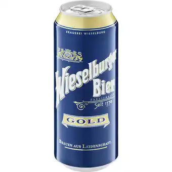 Metro Wieselburger gold, preisangabe ohne mwst. (preis inkl. mwst. 0,83 €), metro 0.50 liter 1 dose Angebot