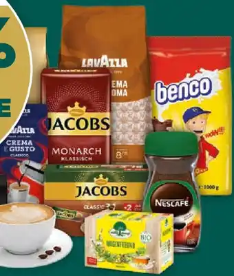 Billa KAFFEE, TEE & KAKAO Angebot