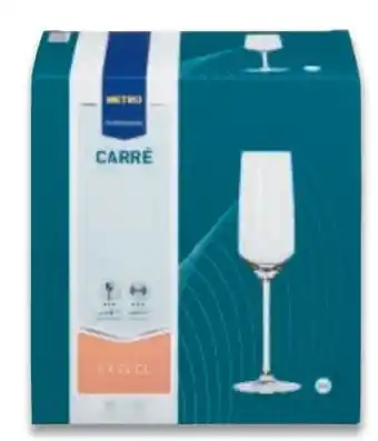 Metro Sektglas carre Angebot