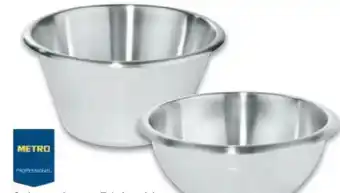 Metro Schüsselserie edelstahl Angebot