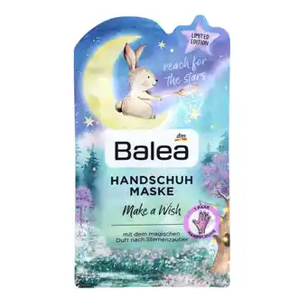dm Balea handschuhmaske make a wish dm 1 paar Angebot