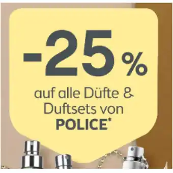 Bipa 25% auf alle düfte & duftsets von police bipa Angebot