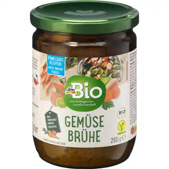 dm Dmbio gemüsebrühe dm 290 gramm 1 glas Angebot
