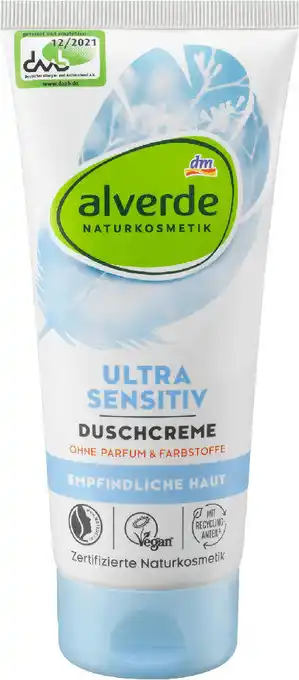 dm Alverde naturkosmetik duschcreme ultra sensitive Angebot