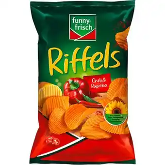 PENNY Funny-frisch riffels chips penny 150 gramm 1 packung Angebot