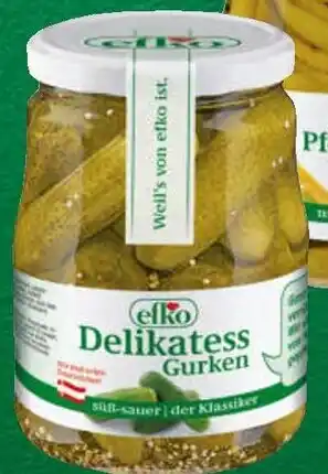 Spar Efko Delikatess Gurken Angebot