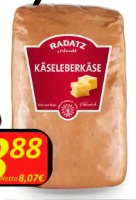 Wurstico Käse-/Leberkäse per kilo Angebot