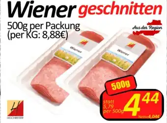 Wurstico Wiener geschnitten Angebot
