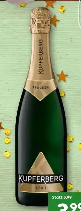 ADEG Kupferberg Sekt 0.75 Liter Angebot