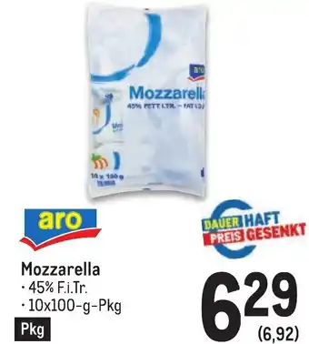 Metro Mozzarella Angebot