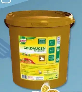 Metro Knorr Goldaugen Rindsuppe Angebot