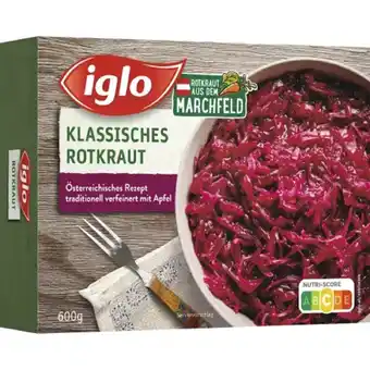 MPreis Iglo rotkraut mpreis 600 gramm 1 packung Angebot