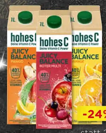 Unimarkt Hohes C Juicy Balance Angebot