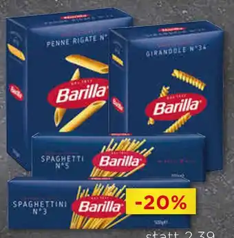 Unimarkt Barilla Teigware 500 g Angebot