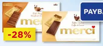 Unimarkt Merci Tafelschokolade Angebot