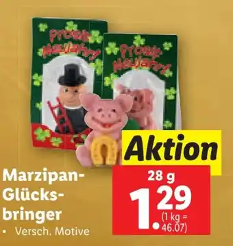 Lidl Marzipan Glücksbringer Angebot