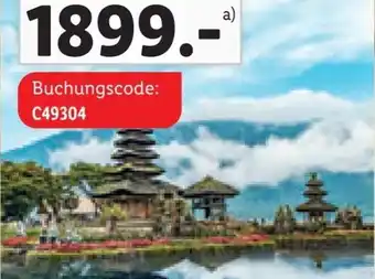 Lidl Indonesien & Bali-Rundreise Angebot