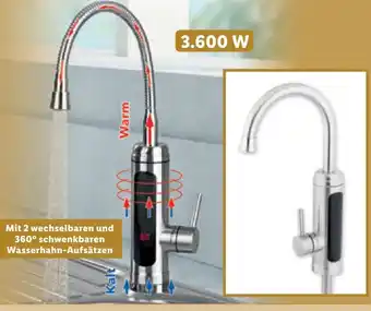 Lidl Elektrische Edelstahl-Armatur Angebot