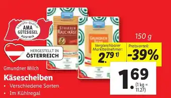 Lidl Käsescheiben Angebot