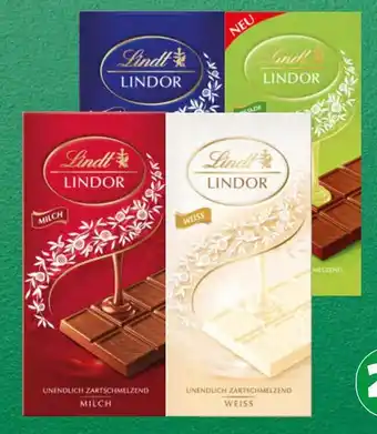 Eurospar Lindt Lindor Schokolade, 100 g Angebot