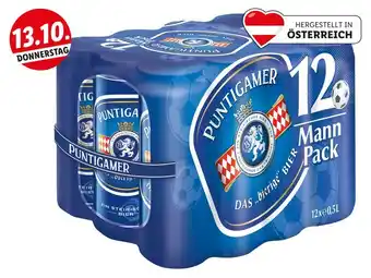 Lidl Puntigamer märzenbier lidl 0.50 liter 12 dose Angebot