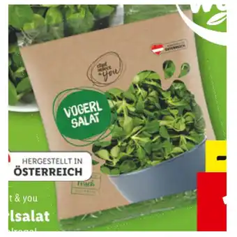 Lidl Chef select & you vogerlsalat lidl 100 gramm Angebot