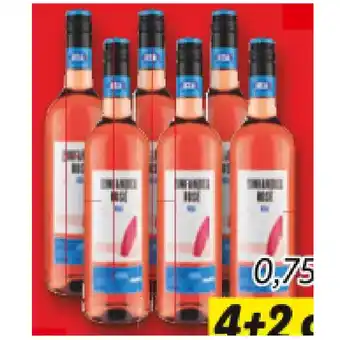 Lidl Kalifornischer zinfandel rosé lidl 0.75 liter 1 flasche Angebot