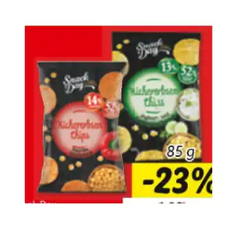 Lidl Snack day kichererbsen chips versch. sorten lidl 85 gramm 1 packung Angebot