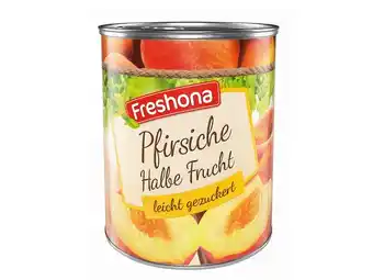 Lidl Freshona pfirsich lidl 850 milliliter 1 dose Angebot