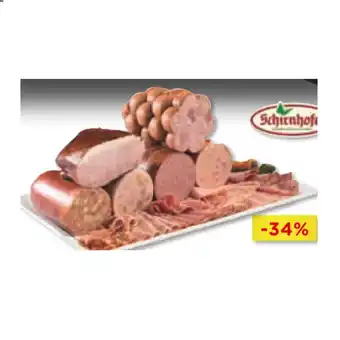 Unimarkt Schirnhofer festtagsaufschnitt unimarkt 100 gramm Angebot