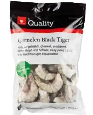 Transgourmet QUALITY BLACK TIGER GARNELEN EASY PEEL 13/15 Angebot