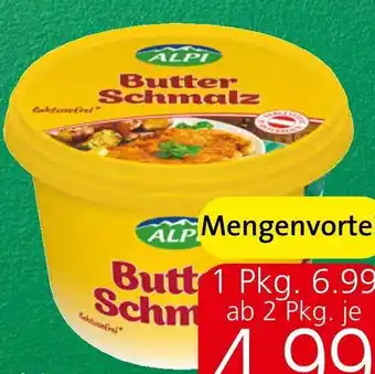 Eurospar Alpi Butterschmalz Angebot