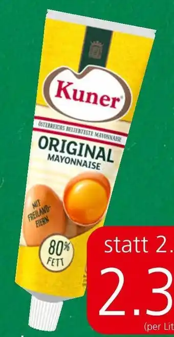 Eurospar Kuner Mayonnaise Angebot