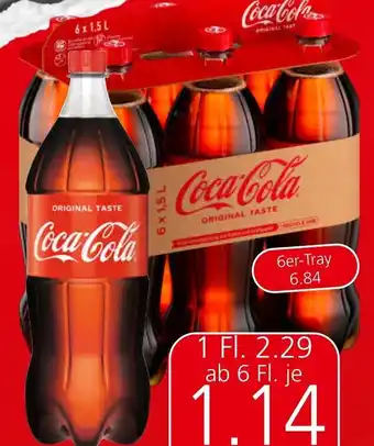 Eurospar Coca-Cola Limonaden Angebot
