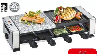 Eurospar SIMPEX BASIC 2-in-1-Raclette Angebot