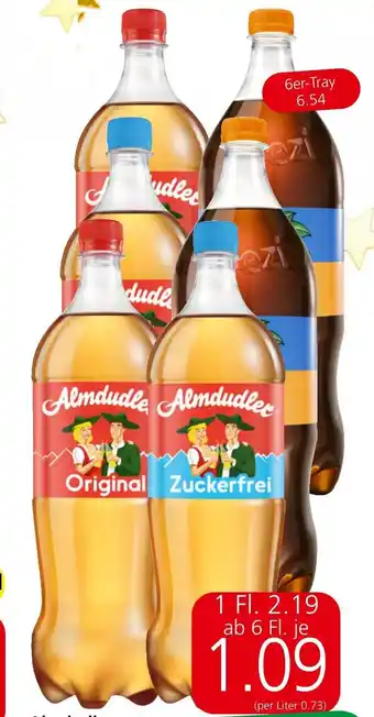 Eurospar Almdudler oder Spezi Angebot